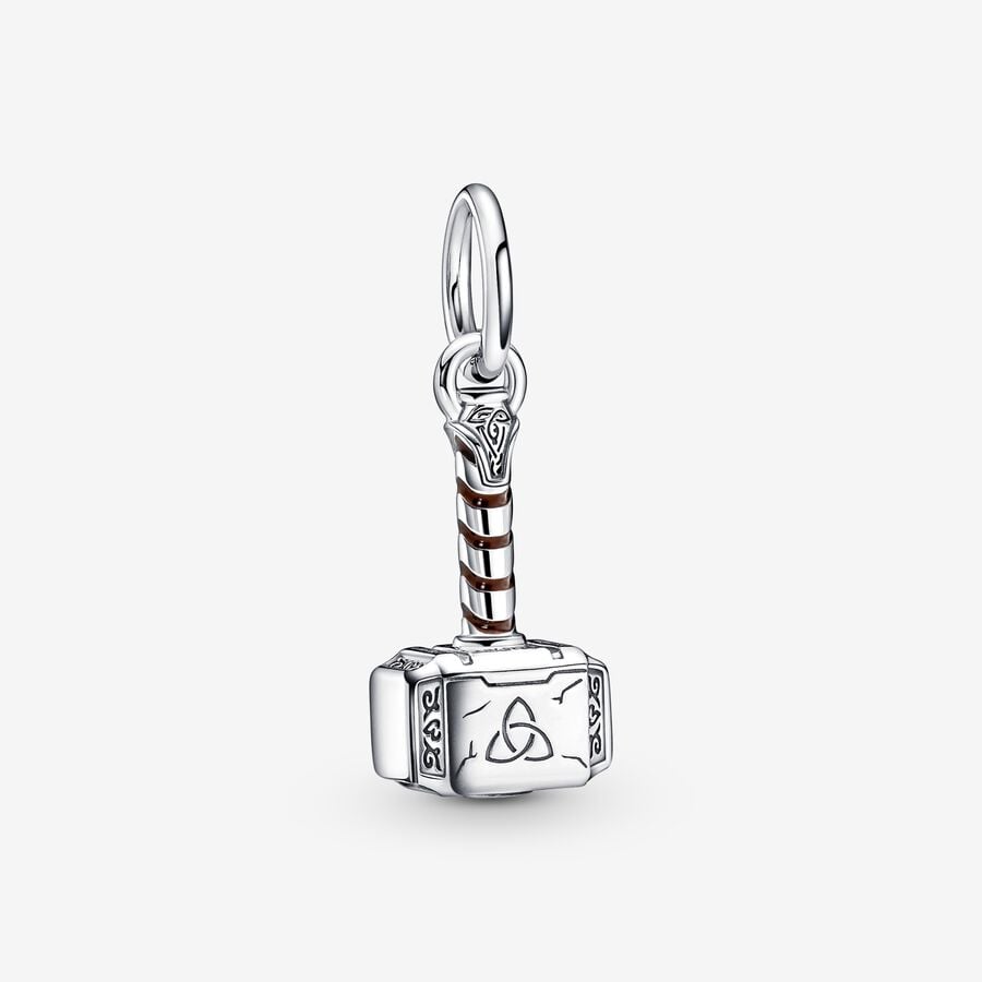 Dangle Charms Pandora Marvel The Avengers Thor\'s Hammer Strieborne | SK530KDWB