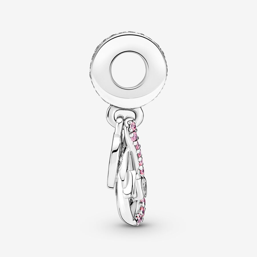 Dangle Charms Pandora Mom Infinity Pave Double Strieborne | SK487KGPS