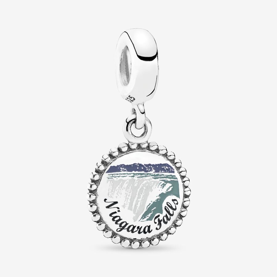 Dangle Charms Pandora Niagara Falls Strieborne | SK472VAJD