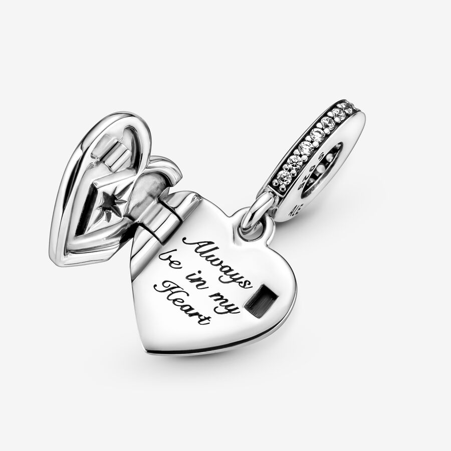 Dangle Charms Pandora Openable Locket Strieborne | SK347FHRA