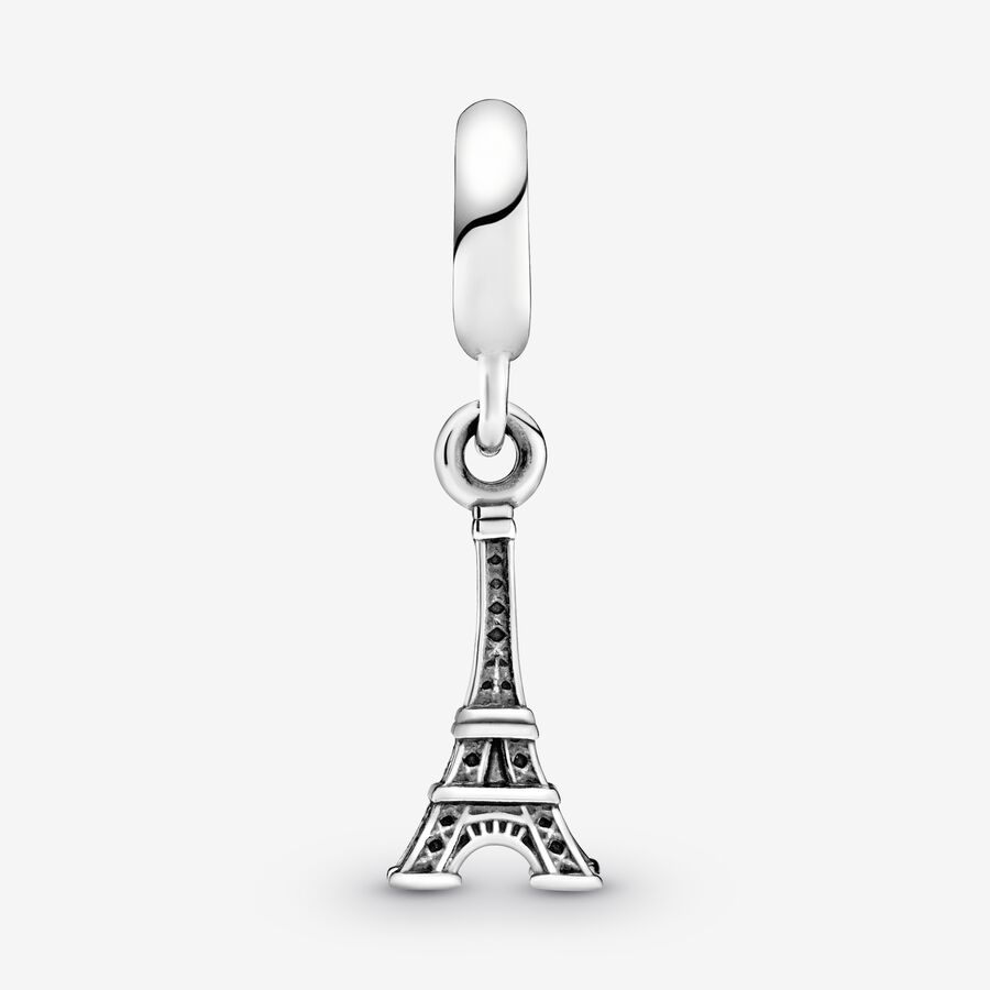 Dangle Charms Pandora Paris Eiffel Tower Strieborne | SK412GEQJ