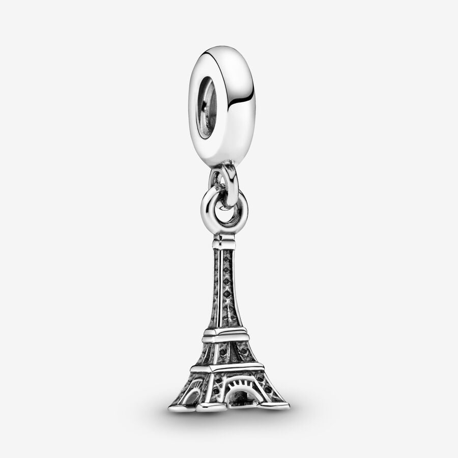 Dangle Charms Pandora Paris Eiffel Tower Strieborne | SK412GEQJ