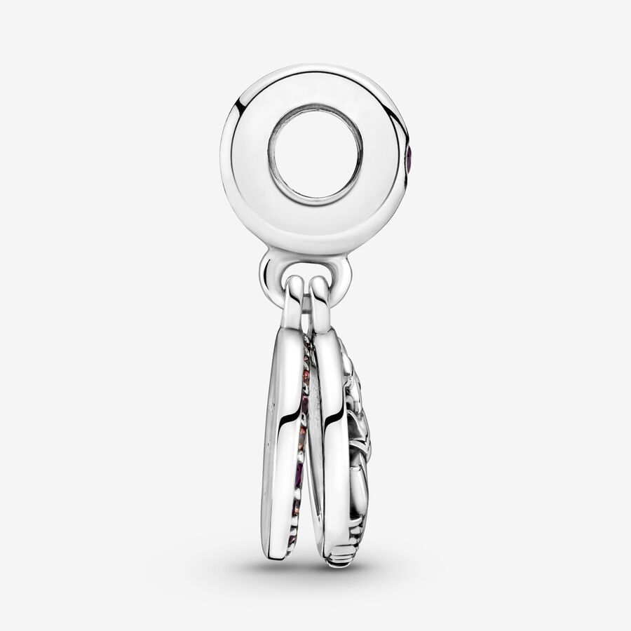 Dangle Charms Pandora Pave Feather Strieborne | SK623DTAY