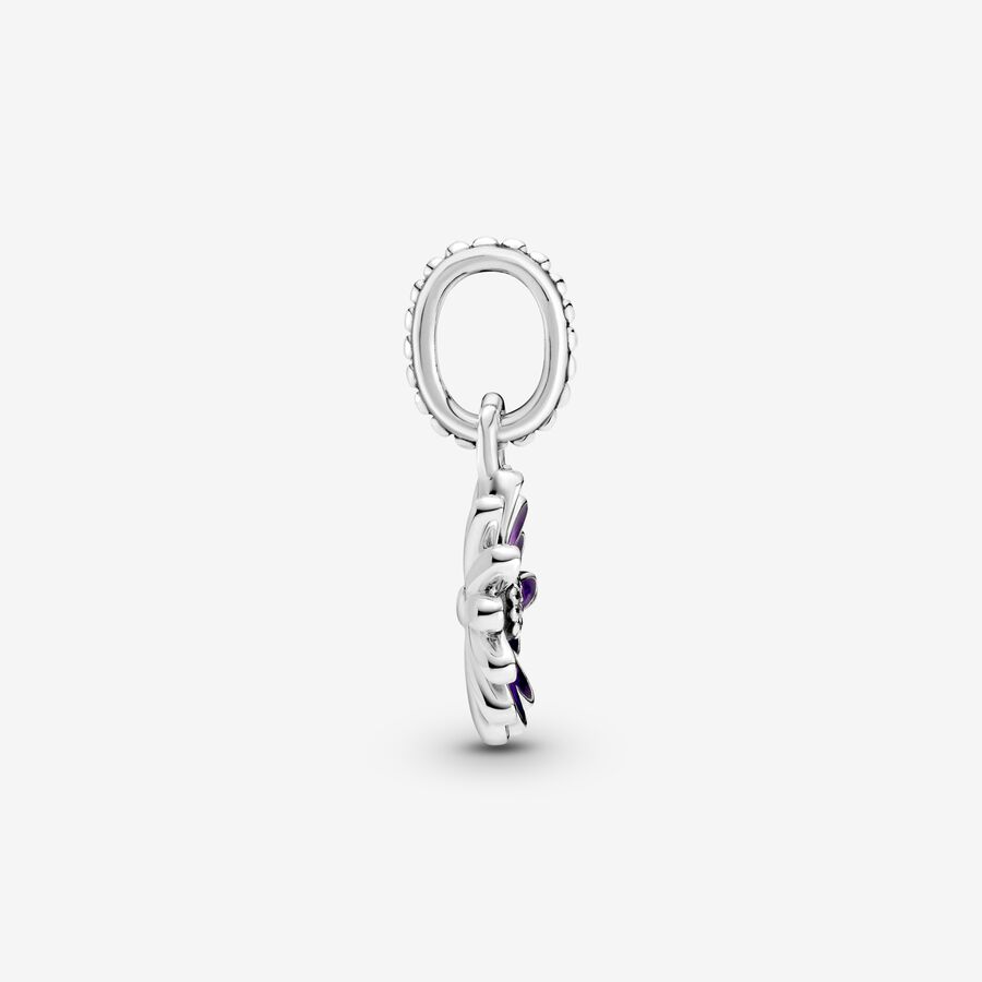 Dangle Charms Pandora Purple Daisy Strieborne | SK265UGYM