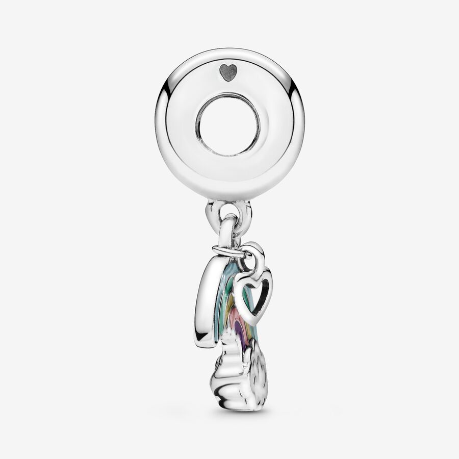 Dangle Charms Pandora Rainbow Cloud Strieborne | SK021JTER