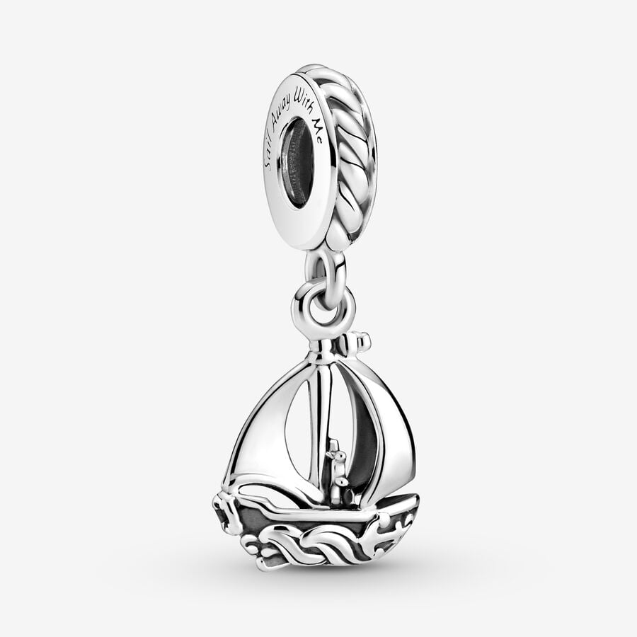 Dangle Charms Pandora Sail Lodné Strieborne | SK028LHSI