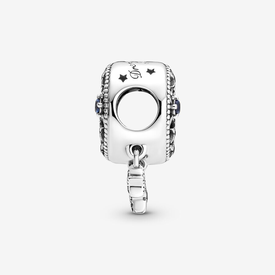 Dangle Charms Pandora Star & Crescent Moon Strieborne | SK082QDRS