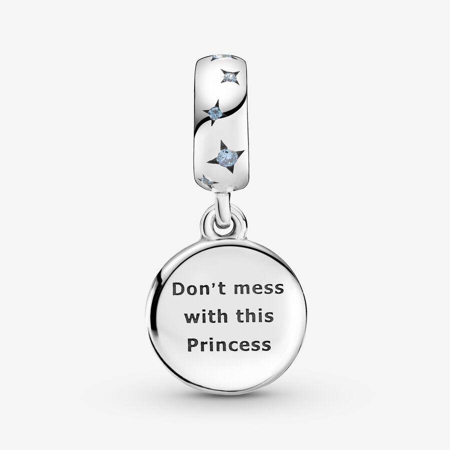 Dangle Charms Pandora Star Wars Princess Leia Double Strieborne | SK123DYNJ