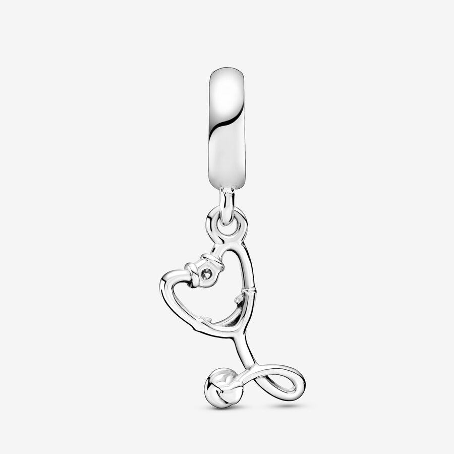 Dangle Charms Pandora Stethoscope Strieborne | SK346BOGJ