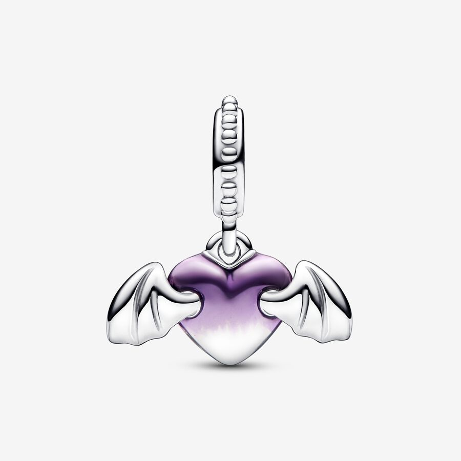 Dangle Charms Pandora Vampire Winged Strieborne | SK138ZMDJ