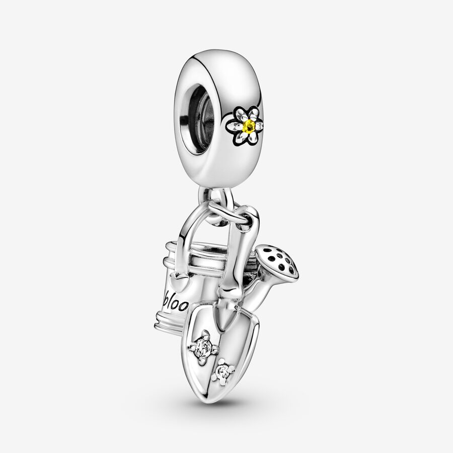 Dangle Charms Pandora Watering Can & Trowel Strieborne | SK450BNHG