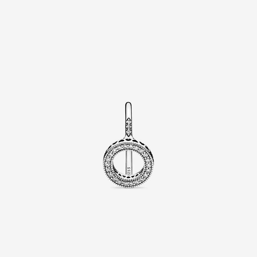 Halo & Solitaire Rings Pandora Sparkling Strieborne | SK136NDBJ