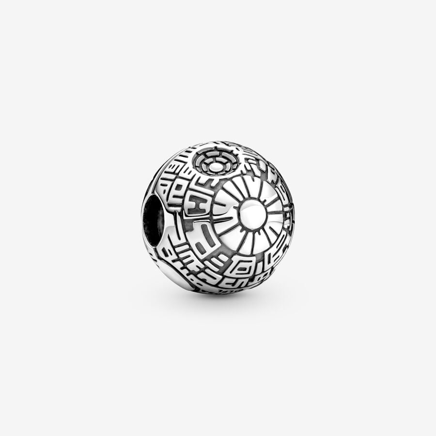 Klipy Pandora Star Wars Death Star Clip Strieborne | SK083QSWC