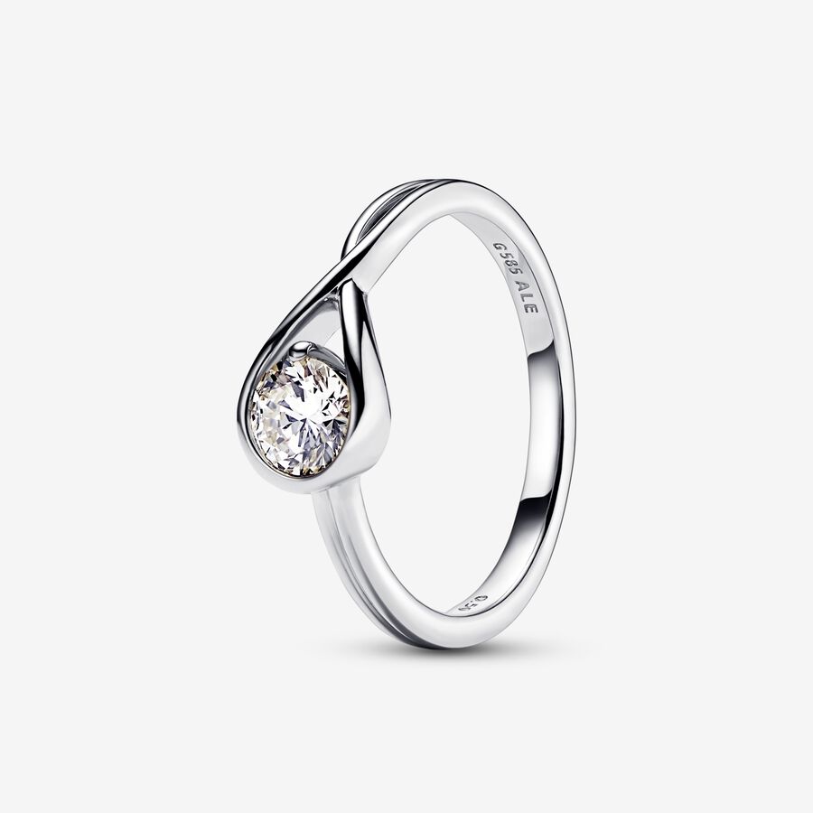 Lab Created Diamond Styled Sets Pandora Brilliance 1 CT TW Viacfarebný | SK785NHIZ