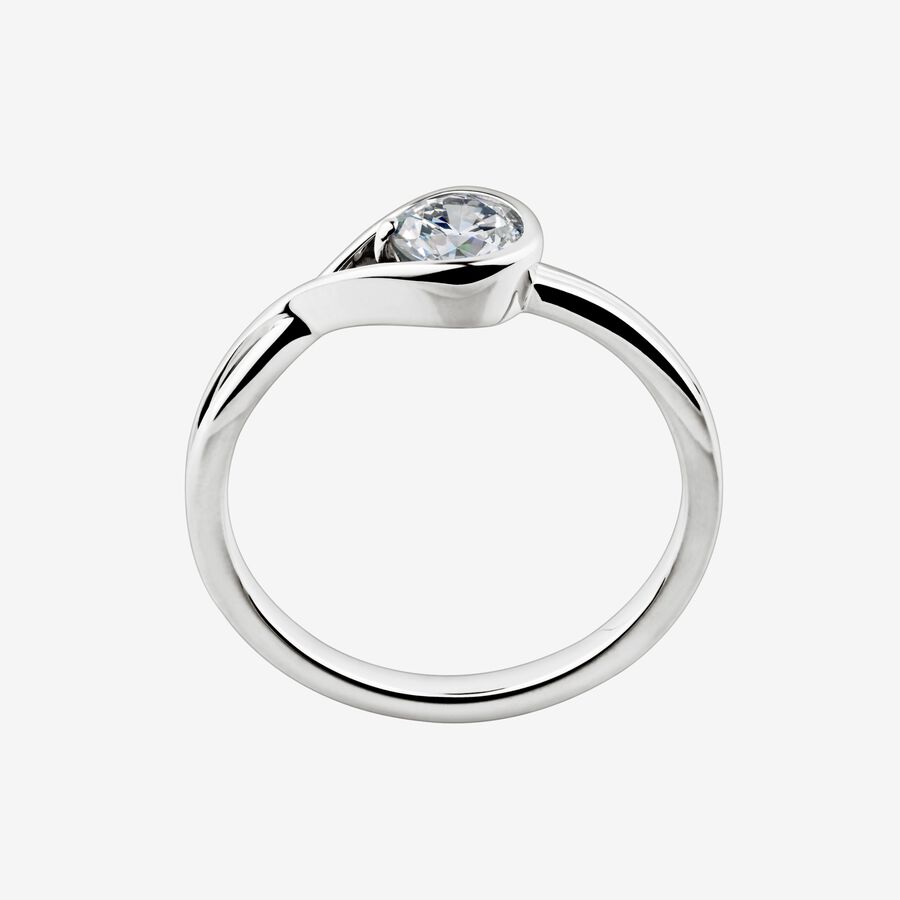 Lab Created Diamonds Pandora Brilliance 0.50 CT TW Biele Zlate | SK270VEPU