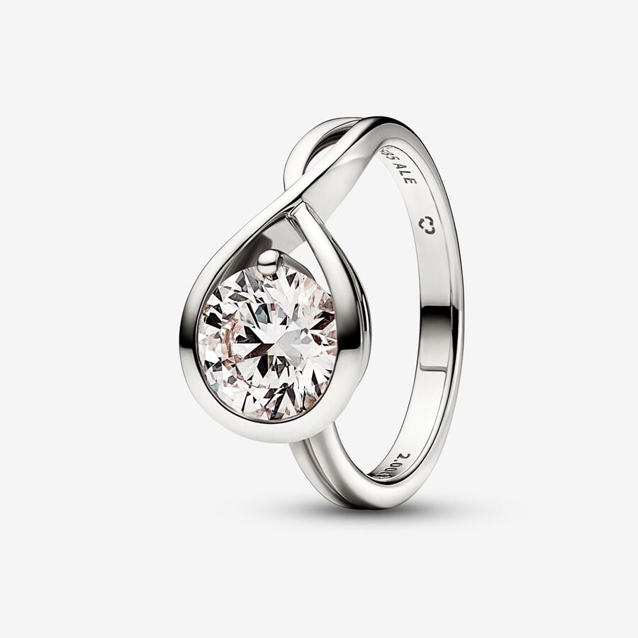 Lab Created Diamonds Pandora Brilliance 2.00 CT TW Biele Zlate | SK523VOBZ