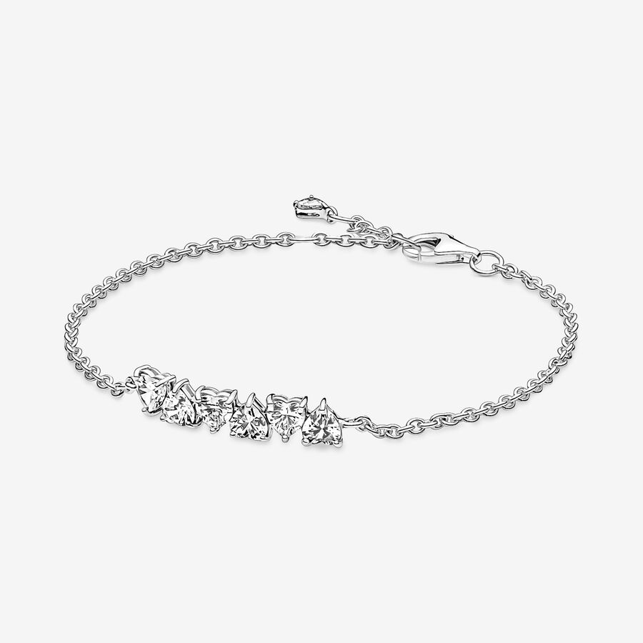 Non Charm Bracelets Pandora Endless Hearts & Love Sparkling Viacfarebný | SK517JXRD