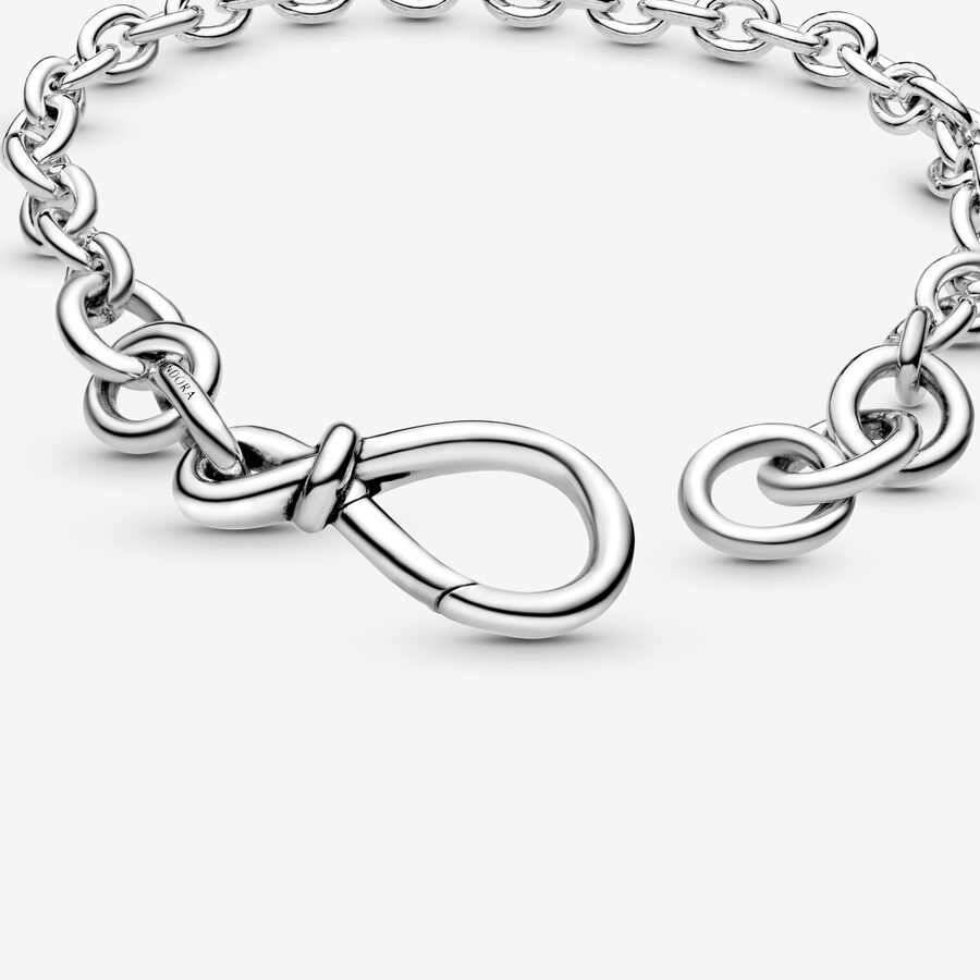 Non Charm Bracelets Pandora Robustný Infinity Knot Strieborne | SK087CEXM