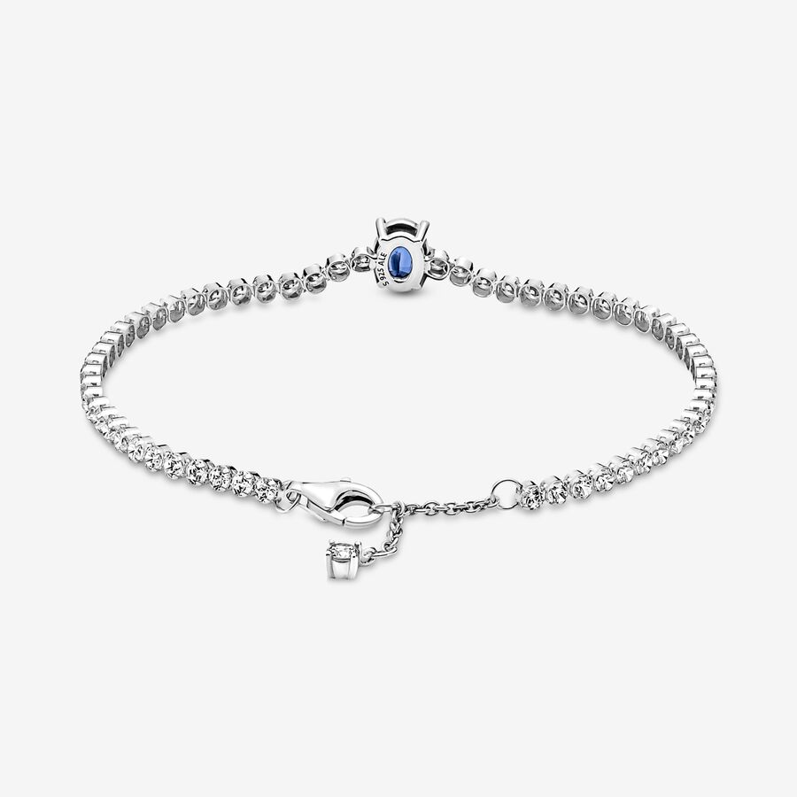 Non Charm Bracelets Pandora Sparkling Pave Tenisove Strieborne | SK501HNUX