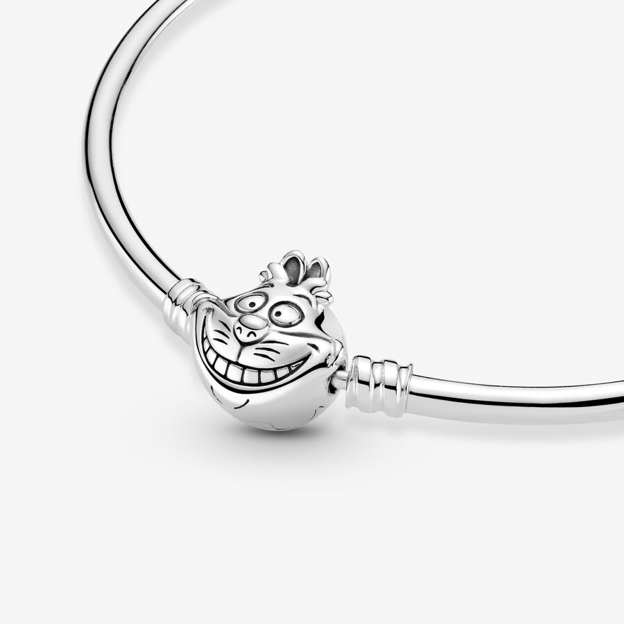 Náramky Pandora Disney Alice in Wonderland Cheshire Cat Clasp Moments Strieborne | SK160XQHF