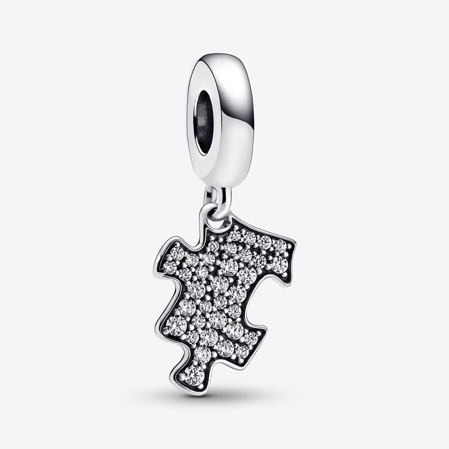 Pendant Necklaces Pandora Puzzle Piece Viacfarebný | SK621ZGAE