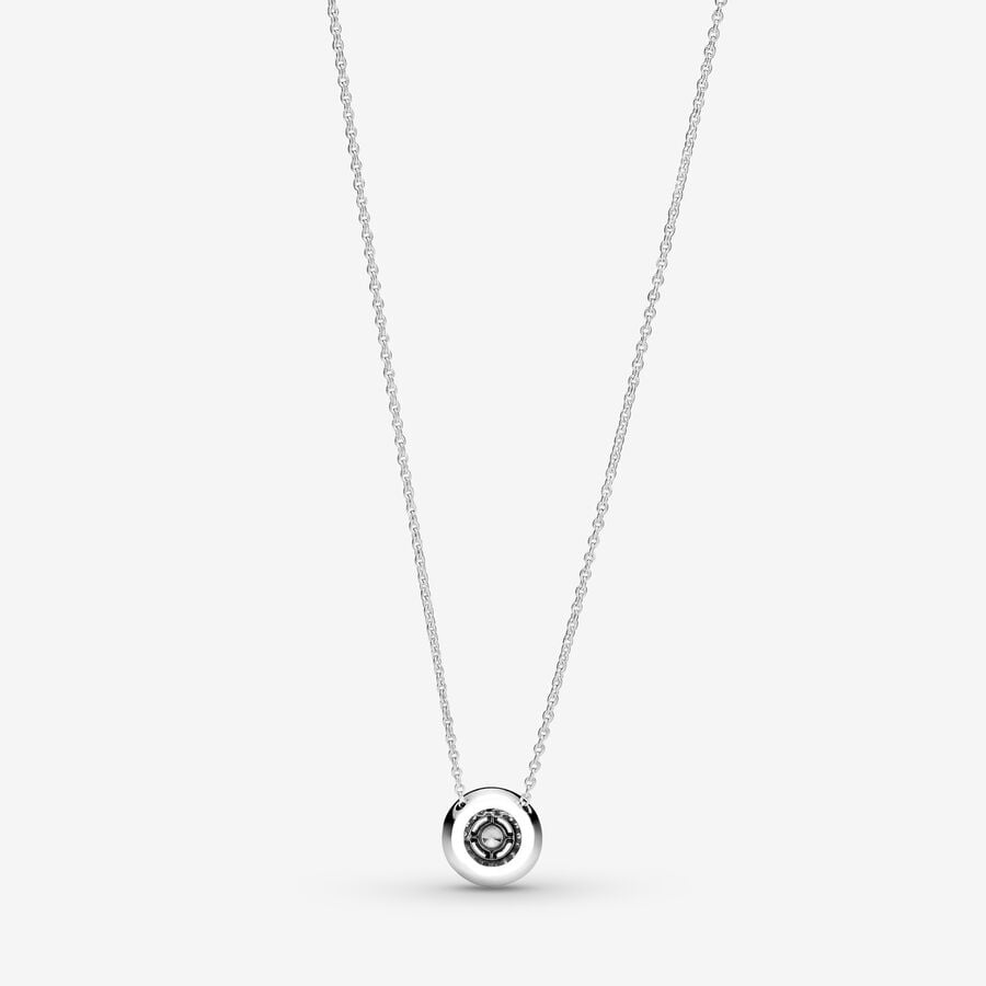 Pendant Necklaces Pandora Sparkling Double Collier Strieborne | SK548ZBFC