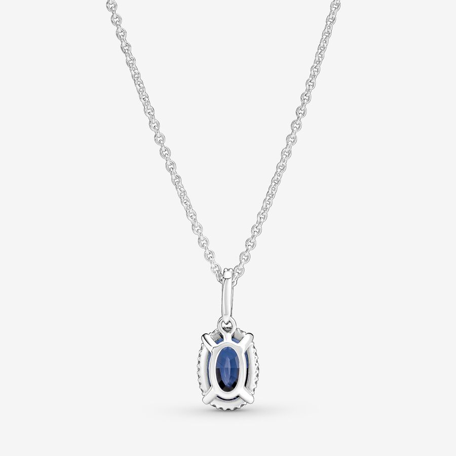 Pendant Necklaces Pandora Sparkling Strieborne | SK049ARHZ