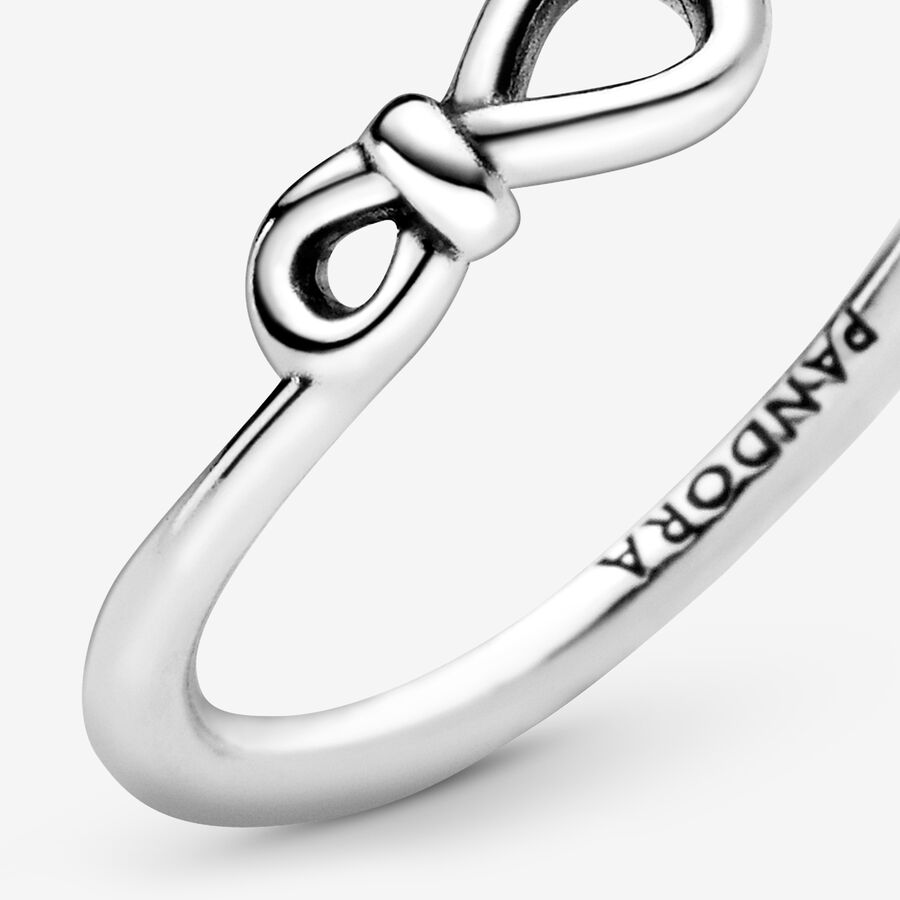 Pinky Rings Pandora Infinity Knot Strieborne | SK473IUGD