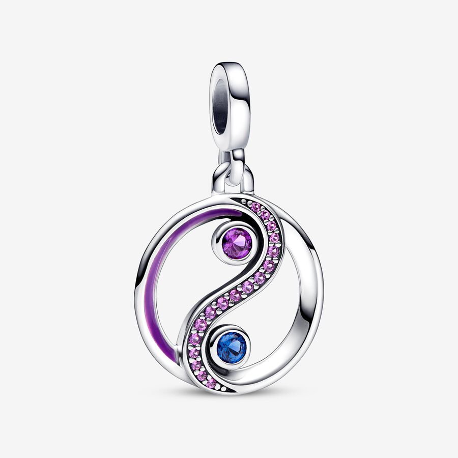 Prívesky Pandora ME Balance Yin & Yang Medallion Strieborne | SK512PBST