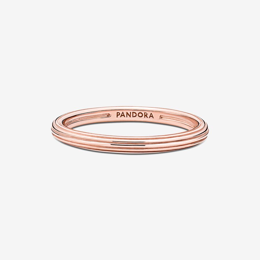 Stackable Rings Pandora ME Ruzove Zlate | SK705MDGU