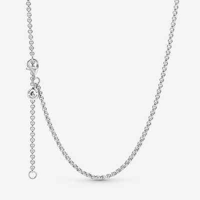 Chain Necklaces Pandora Rolo Strieborne | SK089UKMO