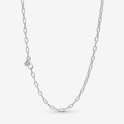 Chain Necklaces Pandora Strieborne | SK768USVX