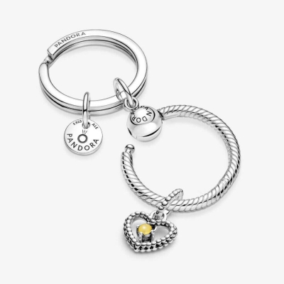 Charm Holders Pandora November Birthday Key Holder Viacfarebný | SK910JMND