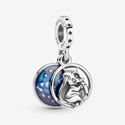 Dangle Charms Pandora Disney Dumbo Sweet Dreams Strieborne | SK765ZDBO