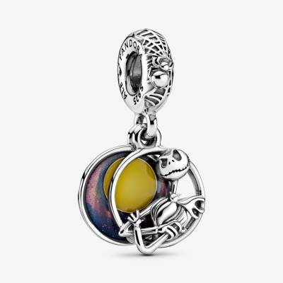 Dangle Charms Pandora Disney Nightmare Before Christmas Double Strieborne | SK037PAUQ