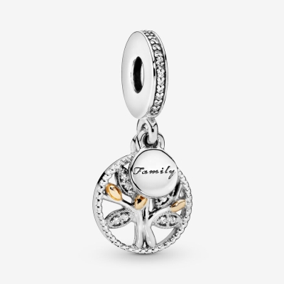 Dangle Charms Pandora Family & Friends Heritage with Cubic Zirconia Viacfarebný | SK941UISE