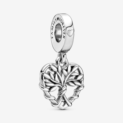 Dangle Charms Pandora Family & Friends Tree Strieborne | SK148PDAU