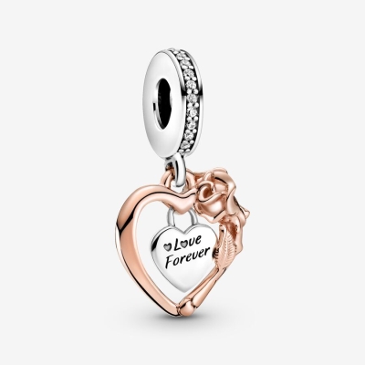 Dangle Charms Pandora Flower Viacfarebný | SK296XJCZ