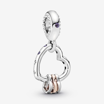 Dangle Charms Pandora Full of Hearts & Love Viacfarebný | SK819SYHP