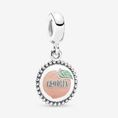 Dangle Charms Pandora Georgia Strieborne | SK341XCNR