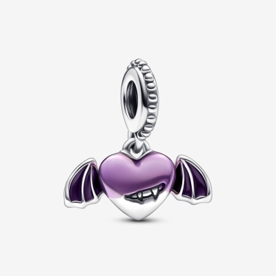 Dangle Charms Pandora Vampire Winged Strieborne | SK138ZMDJ