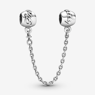 Safety Chains Pandora Family & Friends Forever Strieborne | SK730FONG